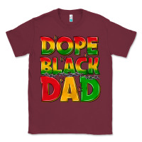 Burgundy dope black dad with stars Classic Tee - texasbilliewilder