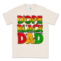 Natural dope black dad with stars Classic Tee - texasbilliewilder
