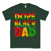 Sports Green dope black dad with stars Classic Tee - texasbilliewilder