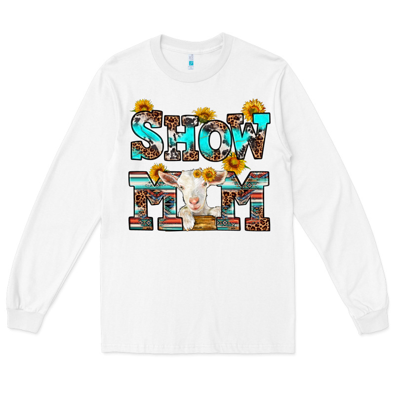 Show Mom Goat Long Sleeve Tee by RanaPortraitStore | Teevron