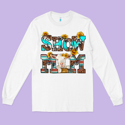 Long Sleeve Tee show mom goat
