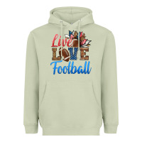 Matcha live love american football Heavyweight Hoodie - HRA Design Shop