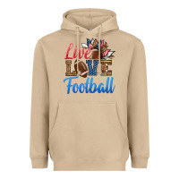 Mushroom live love american football Heavyweight Hoodie - HRA Design Shop
