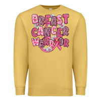 Antique Gold breast cancer warrior Premium Sweatshirt - JahusDesignShop