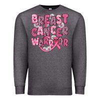 Charcoal Heather breast cancer warrior Premium Sweatshirt - JahusDesignShop