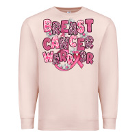 Pale Pink breast cancer warrior Premium Sweatshirt - JahusDesignShop