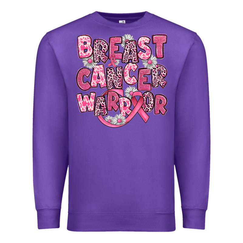 Breast Cancer Warrior Premium Sweatshirt by JahusDesignShop | Teevron