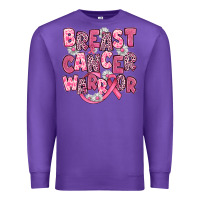 Purple breast cancer warrior Premium Sweatshirt - JahusDesignShop