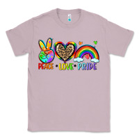 Lilac peace love pride Classic Tee - Zillion Design Studio
