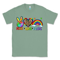 Sage peace love pride Classic Tee - Zillion Design Studio