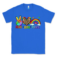 True Royal peace love pride Classic Tee - Zillion Design Studio