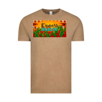 Vintage Coffee desert darlin' aztec desert sunset license plate Vintage Tee - Artiststas