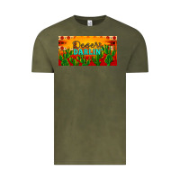 Vintage Olive desert darlin' aztec desert sunset license plate Vintage Tee - Artiststas
