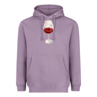 Lavender wine glass fa element Heavyweight Hoodie - FaDigitalArtStudio
