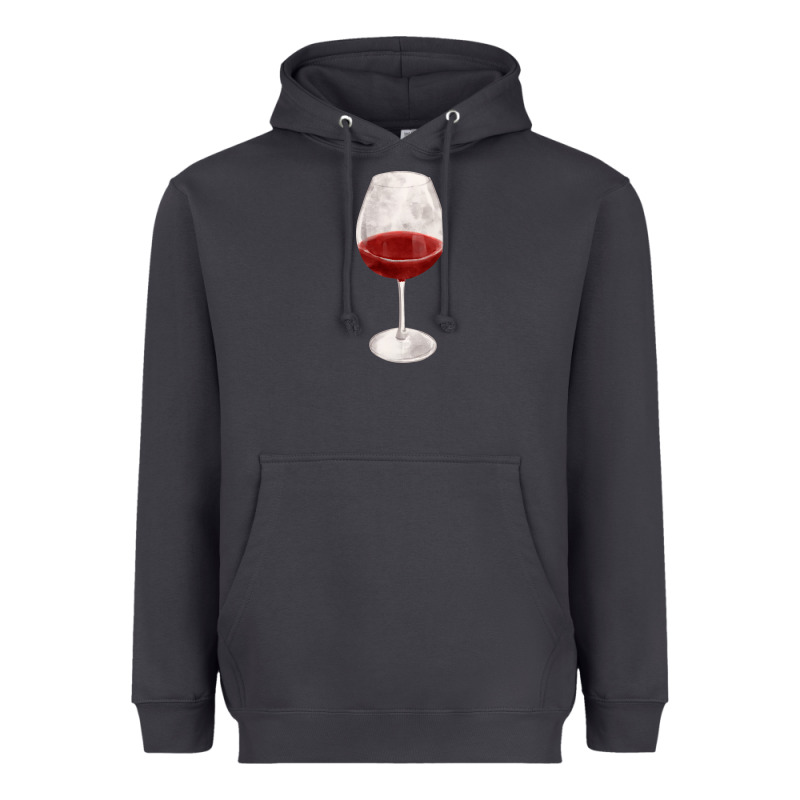 Wine Glass Fa Element Heavyweight Hoodie by FaDigitalArtStudio | Teevron