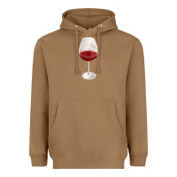 Toasted Coconut wine glass fa element Heavyweight Hoodie - FaDigitalArtStudio