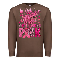 Chestnut in october we wear pink dinosaur Premium Sweatshirt - JahusDesignShop