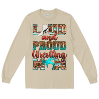 Mushroom loud and proud wrestling mom Long Sleeve Tee - RanaPortraitStore