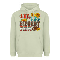 Matcha little sister biggest fan american football Heavyweight Hoodie - HRA Design Shop