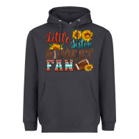 Smoke little sister biggest fan american football Heavyweight Hoodie - HRA Design Shop