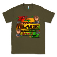 Army Green dope black therapist juneteenth Classic Tee - texasbilliewilder