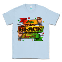 Dusty Blue dope black therapist juneteenth Classic Tee - texasbilliewilder