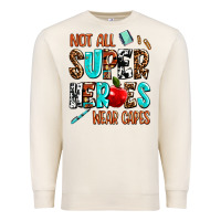 Sandshell not all super heroes wear capes Premium Sweatshirt - AdoDesignShop