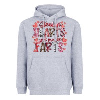 Heather Grey stealin hearts and makin farts Heavyweight Hoodie - RacoonDesign