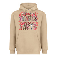 Mushroom stealin hearts and makin farts Heavyweight Hoodie - RacoonDesign