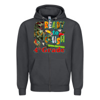 Smoke ready to crush fourth grade Zipper Hoodie - texasbilliewilder