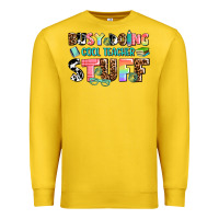 Lemon busy doing cool teacher stuff Premium Sweatshirt - AdoDesignShop
