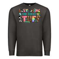 Smoke busy doing cool teacher stuff Premium Sweatshirt - AdoDesignShop