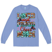 Colony Blue loud and proud cheer mom Long Sleeve Tee - RanaPortraitStore