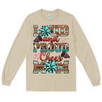 Mushroom loud and proud cheer mom Long Sleeve Tee - RanaPortraitStore