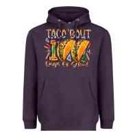 Plum taco bout 100 days of school Heavyweight Hoodie - RacoonDesign