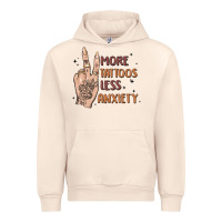 Sandshell more tattoos less anxiety Urban Hoodie - MaliasSmallBusiness