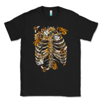 Black Flower rib cage bees Classic Tee - RanaPortraitStore