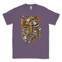 Lavender Flower rib cage bees Classic Tee - RanaPortraitStore