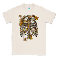 Natural Flower rib cage bees Classic Tee - RanaPortraitStore