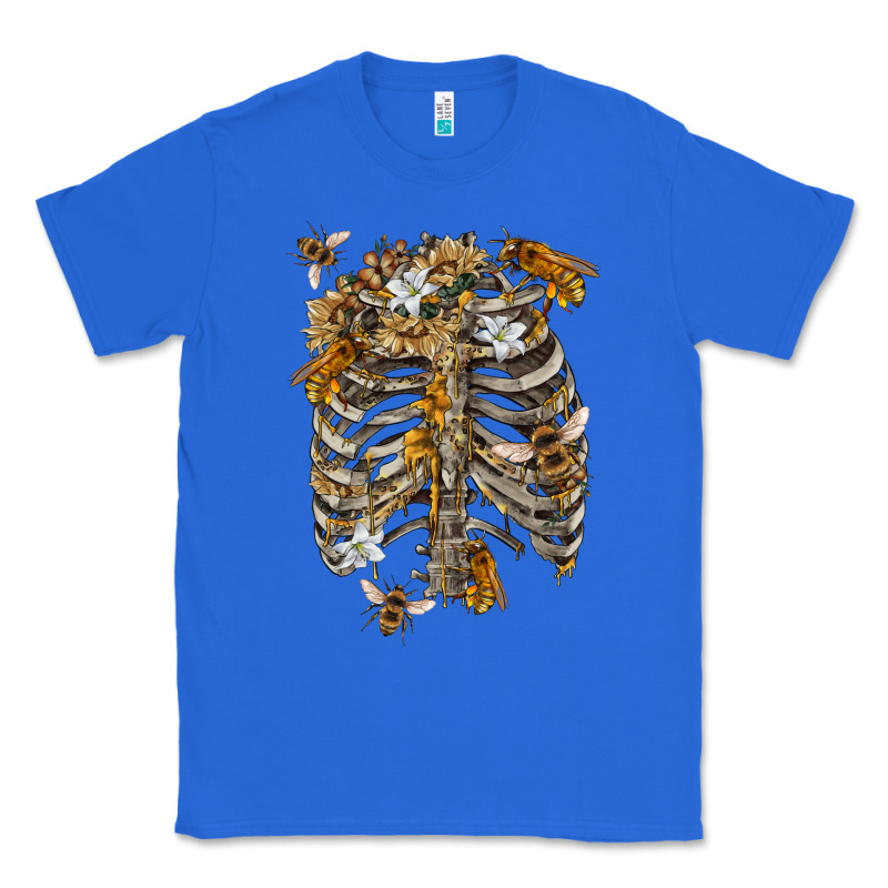 Flower Rib Cage Bees Classic Tee by RanaPortraitStore | Teevron