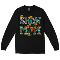 Black show mom rooster Long Sleeve Tee - RanaPortraitStore