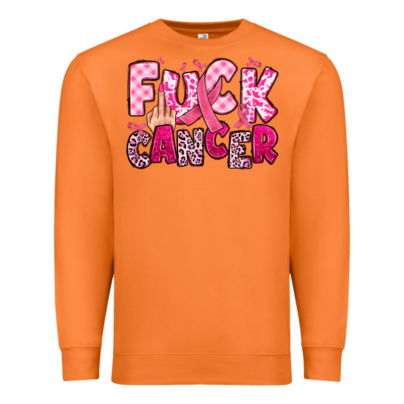 Fuck Cancer Premium Sweatshirt by JahusDesignShop | Teevron