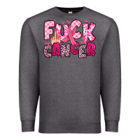 Charcoal Heather fuck cancer Premium Sweatshirt - JahusDesignShop