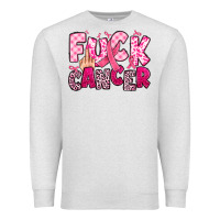 Oatmeal Heather fuck cancer Premium Sweatshirt - JahusDesignShop