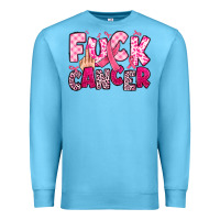 Ocean Blue fuck cancer Premium Sweatshirt - JahusDesignShop