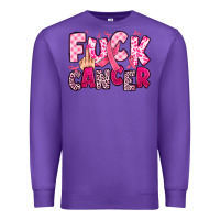 Purple fuck cancer Premium Sweatshirt - JahusDesignShop