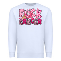 White fuck cancer Premium Sweatshirt - JahusDesignShop