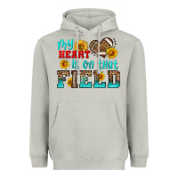 Moon Dust my heart is on that field american football Heavyweight Hoodie - HRA Design Shop