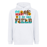 My Heart Is On That Field American Football Heavyweight Hoodie | Teevron