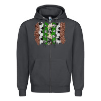Smoke soccer brushstroke Zipper Hoodie - Zillion Design Studio